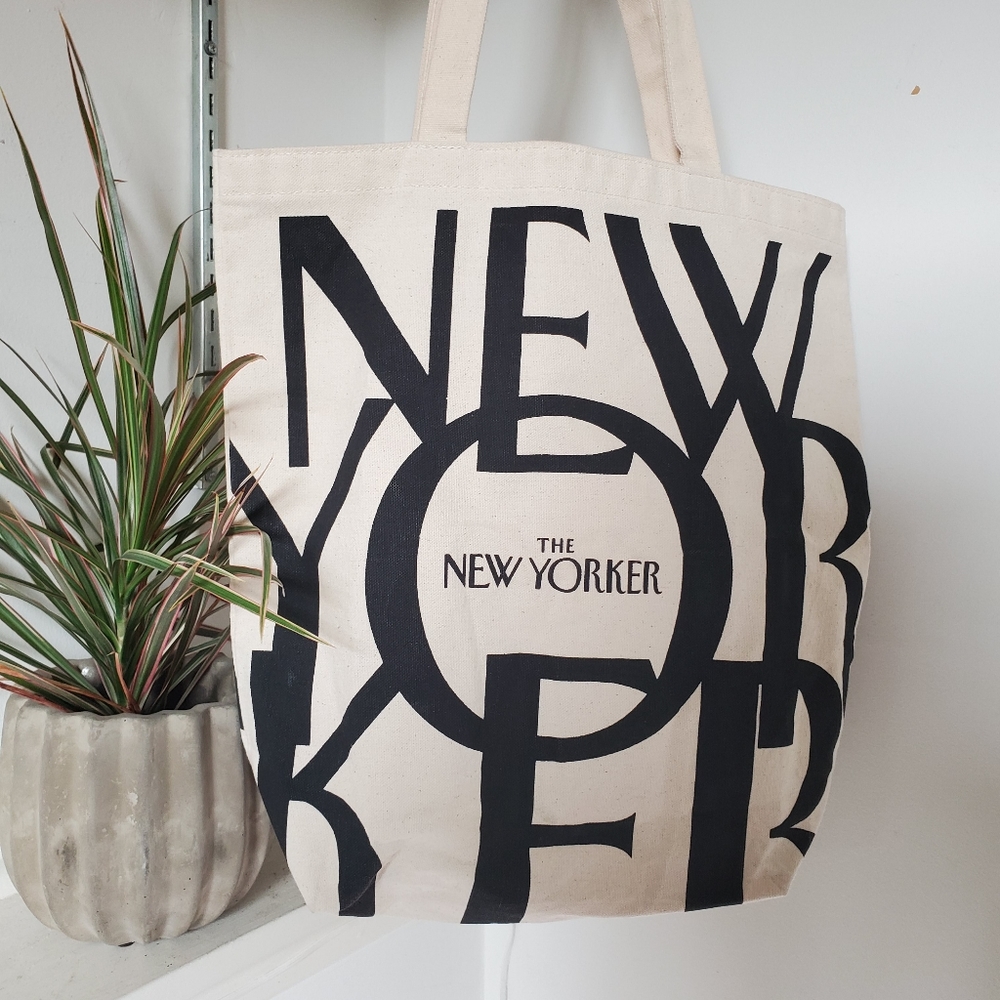 The New Yorker Canvas Tote